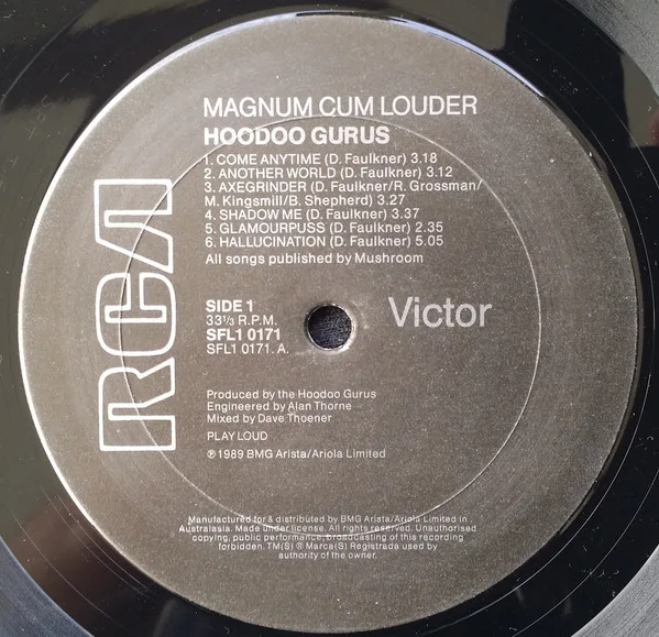 Album cover for Magnum Cum Louder by Hoodoo Gurus