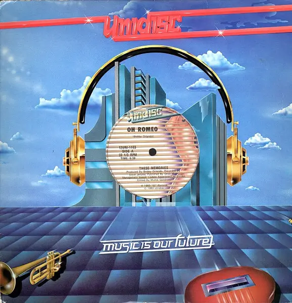 Oh Romeo - These Memories, Electronic, Disco, 1983 - Unidisc, Canada, Vinyl 1x 12", 33 ⅓ RPM