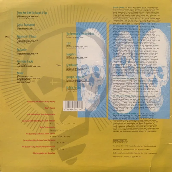 Album cover for Three Men With The Power Of Ten by KMC (5)