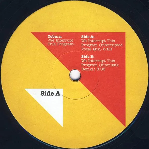 Album cover for We Interrupt This Program by Coburn