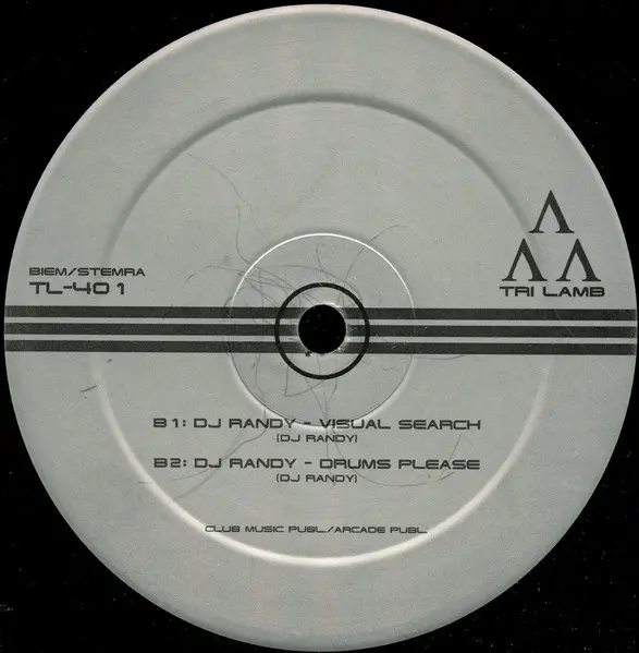 DJ Randy - Sisters In Heaven, Electronic, Tech House, Techno, Trance, 1998 - Tri Lamb, Netherlands, Vinyl 1x 12"