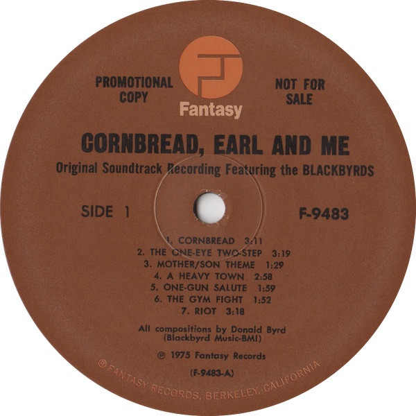 Cornbread, Earl And Me