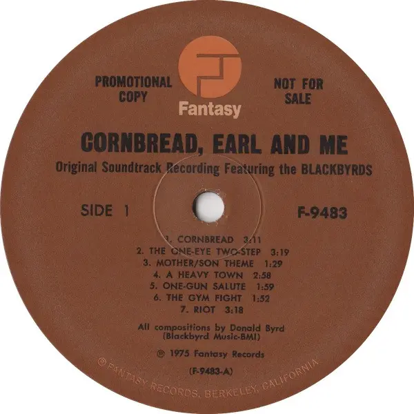 Cornbread, Earl And Me