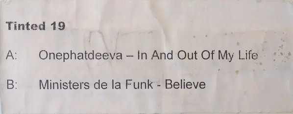 In And Out Of My Life / Believe