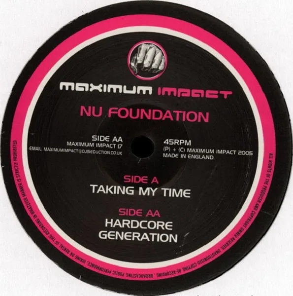 Taking My Time / Hardcore Generation