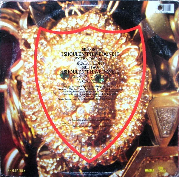 Album cover for I Shouldn't Have Done It by Slick Rick