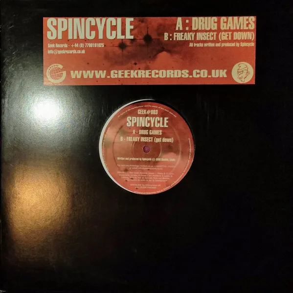 Album cover for Drug Games / Freaky Insect (Get Down) by Spincycle