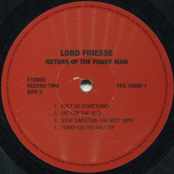 Album cover for Return Of The Funky Man by Lord Finesse