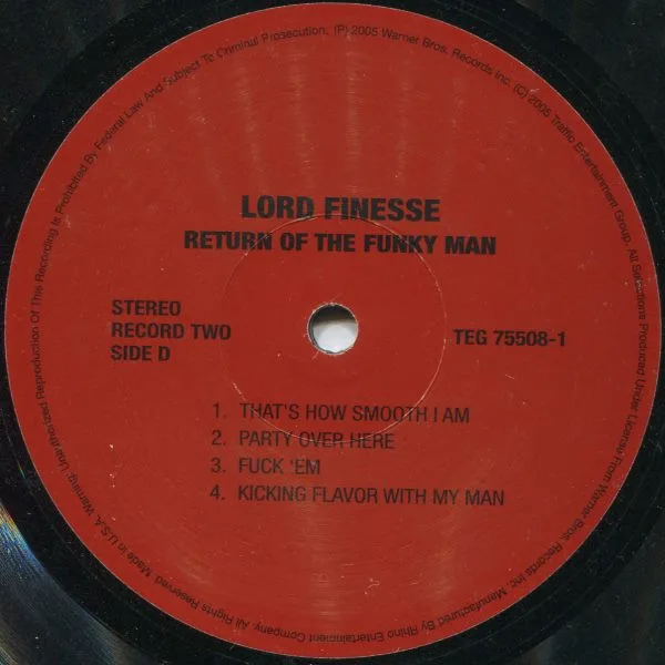 Album cover for Return Of The Funky Man by Lord Finesse