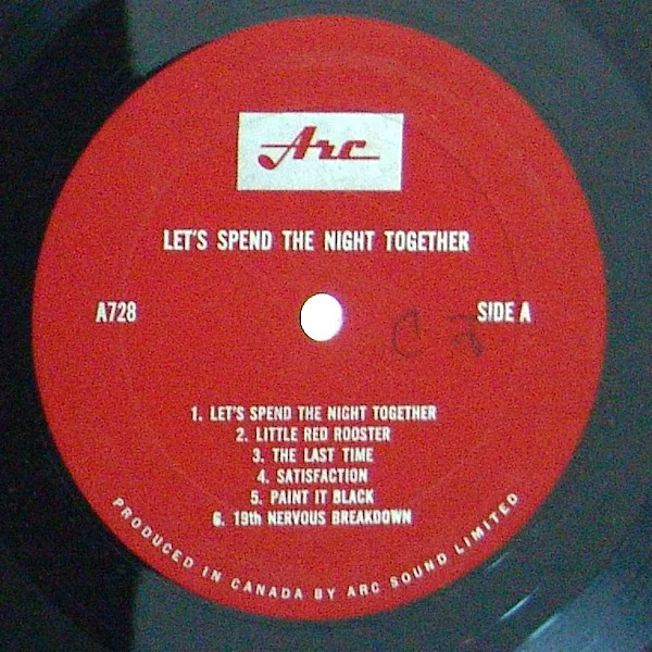 Album cover for Let's Spend The Night Together by Various