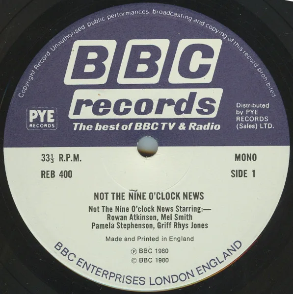 Album cover for Not The Nine O'Clock News... by Not The Nine O'Clock News