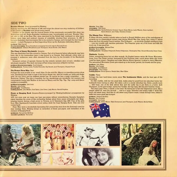 Neon Philharmonic Orchestra, The - Music From Great Australian Films, Stage & Screen, 1982 - ABC Records (3), Australia, Viny