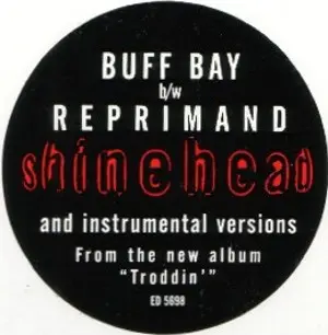Shinehead - Buff Bay / Reprimand, Reggae, Dancehall, Instrumental, Ragga, 1994 - Elektra, US, Vinyl 1x 12", 33 ⅓ RPM, Promo