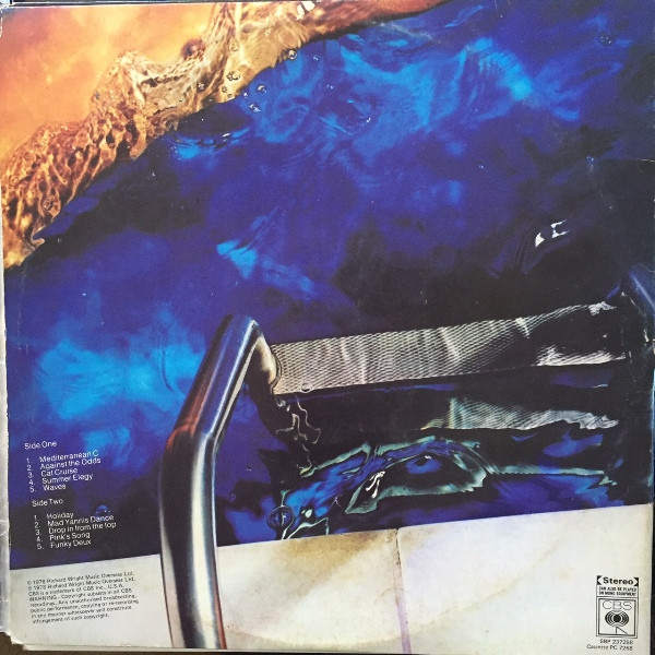 Richard Wright - Wet Dream, Rock, Prog Rock, 1978 - CBS, Australia, Vinyl 1x LP, Album, Stereo Gatefold