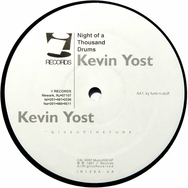 Album cover for Night Of A Thousand Drums by Kevin Yost