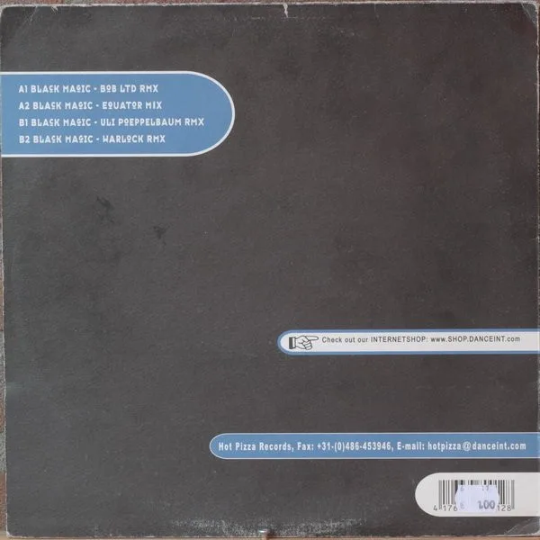 Album cover for Black Magic by Luigi Sabantini