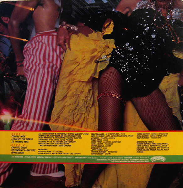 Alston "Beckett" Cyrus - Disco Calypso, Funk / Soul, Reggae, Calypso, Disco, Soca, 1977 - Casablanca, US, Vinyl 1x LP, Album