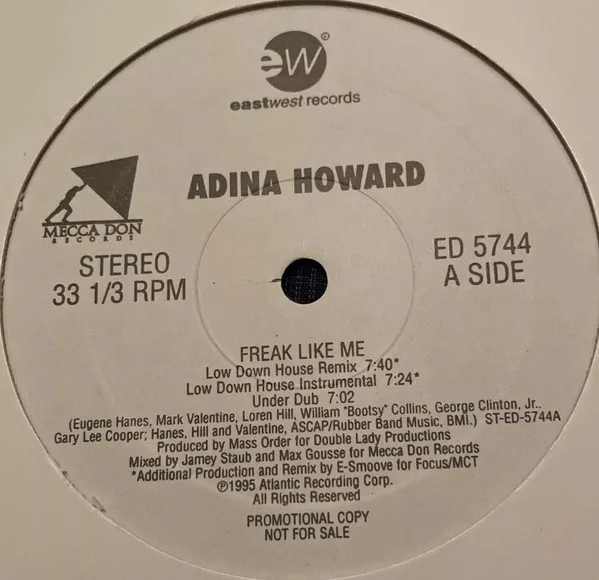 Album cover for Freak Like Me by Adina Howard