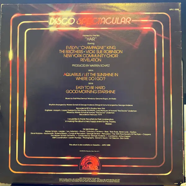 Evelyn King • Brothers, The • Vicki Sue Robinson • New York Community Choir, The, Revelation (2) - Disco Spectacular (Inspire