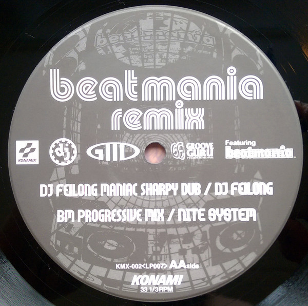 Various - Beatmania Remix, Electronic, Stage & Screen, Soundtrack, Video Game Music, 1998 - Konami, Japan, Vinyl 1x 12", 33 ⅓