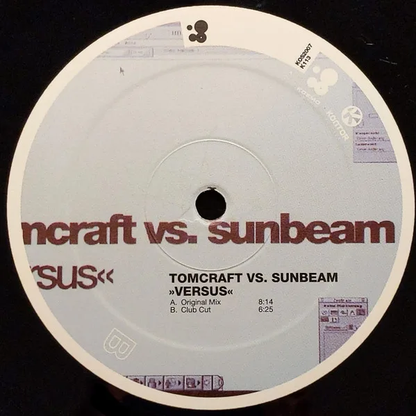 Album cover for Versus by Tomcraft Vs. Sunbeam