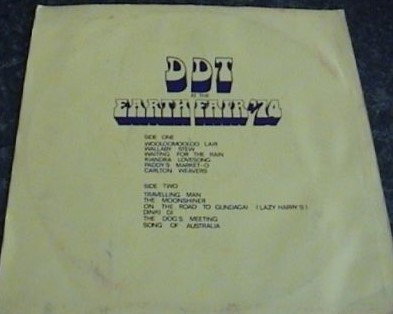 D.D.T. (22) - At The Earth Fair '74, Folk, World, & Country, Bluegrass, Folk, 1974 - SATE Recordings Ltd, Australia, Vinyl 1x