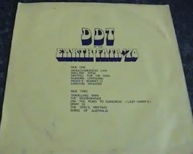 D.D.T. (22) - At The Earth Fair '74, Folk, World, & Country, Bluegrass, Folk, 1974 - SATE Recordings Ltd, Australia, Vinyl 1x