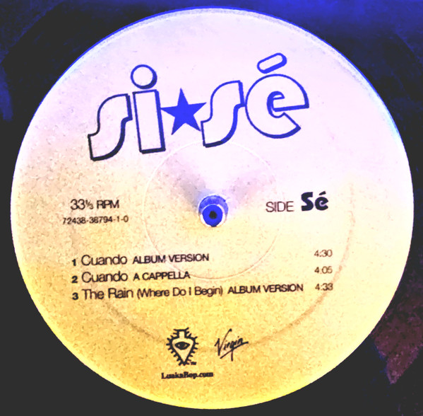 Si*Sé - King Britt Remixes, Electronic, Deep House, Downtempo, Latin, 2001 - Luaka Bop, US, Vinyl 1x 12"