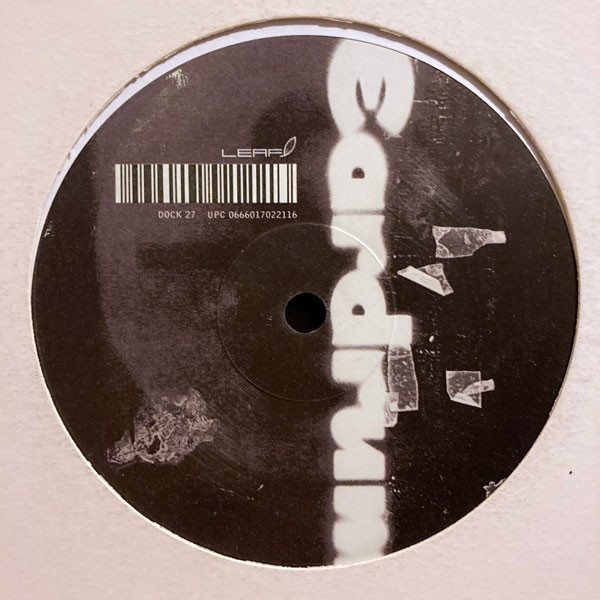 Eardrum - Deadbeat EP, Electronic, Downtempo, Experimental, 2001 - Leaf, UK, Vinyl 1x 12", EP