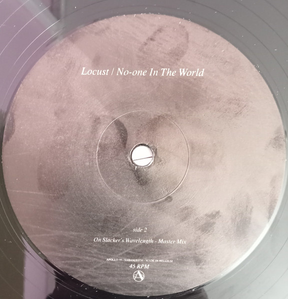 Locust - No-One In The World, Electronic, House, Progressive House, 1998 - Apollo, Europe, Vinyl 1x 12", 45 RPM, Single