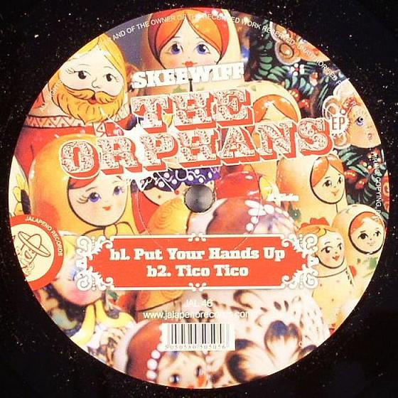 Skeewiff - The Orphans EP, Electronic, Big Beat, Trip Hop, 2007 - Jalapeno Records, UK, Vinyl 1x 12", EP, 33 ⅓ RPM