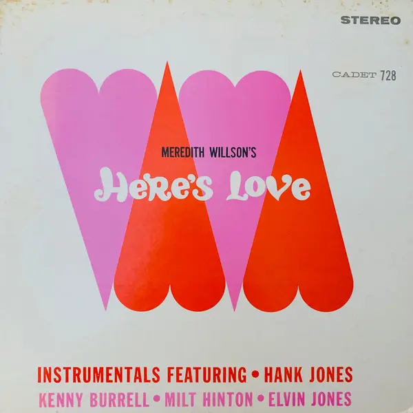 Hank Jones - Kenny Burrell - Milt Hinton - Elvin Jones - Here's Love, Jazz, 1975 - Cadet, Japan, Vinyl 1x LP, Album, Reissue,