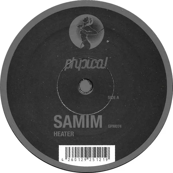 Samim (2) - Heater, Electronic, Latin, Minimal, Tech House, 2007 - Get Physical Music, Germany, Vinyl 1x 12", 33 ⅓ RPM, 45 RP