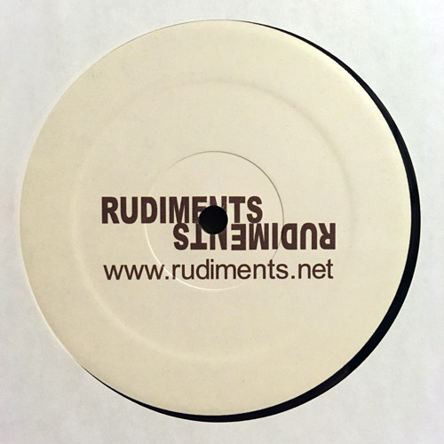Acca - Vapour / Sprinkle, Electronic, Dub Techno, House, 2004 - Rudiments, Japan, Vinyl 1x 12", 33 ⅓ RPM