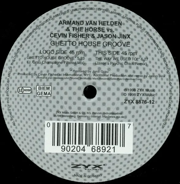 Ghetto House Groove / The Way We Used To