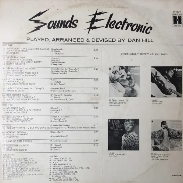 Album cover for 66/33 Sounds Electronic by Dan Hill (2)