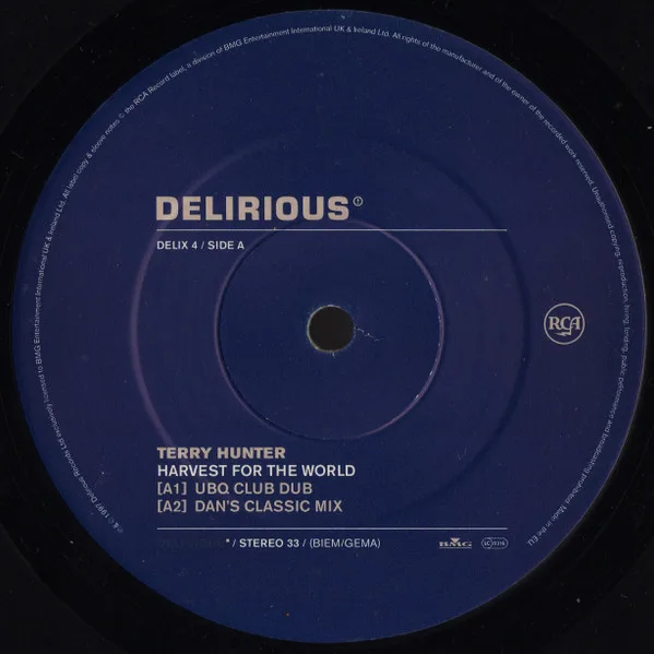 Album cover for Harvest For The World by Terry Hunter