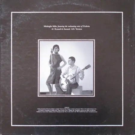 Midnight Mike - Round & Around, Electronic, Disco, Leftfield, Synth-pop, 2002 - Flesh Records, UK, Vinyl 1x 12"
