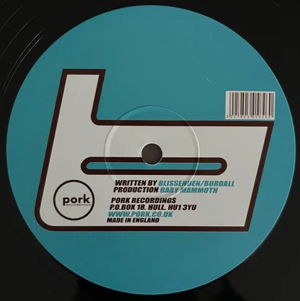 Baby Mammoth - And I'll See You / Lazy, Electronic, Downtempo, 2001 - Pork Recordings, UK, Vinyl 1x 12", 33 ⅓ RPM