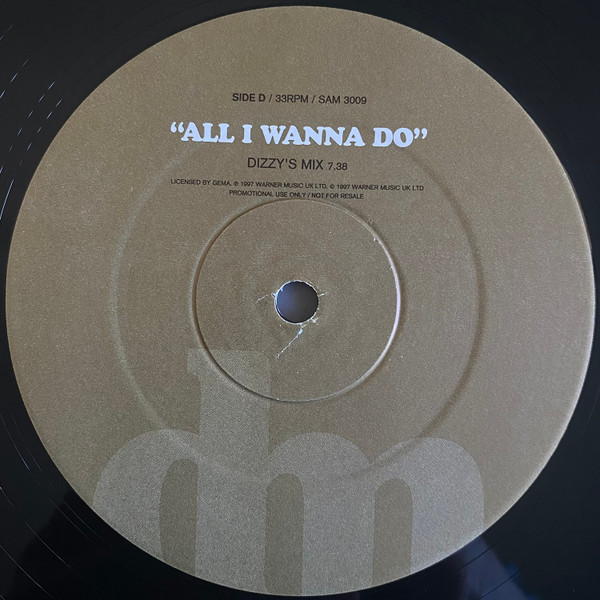 Dannii Minogue - All I Wanna Do, Electronic, Trance, 1997 - WEA, UK, Vinyl 2x 12", Promo, 33 ⅓ RPM