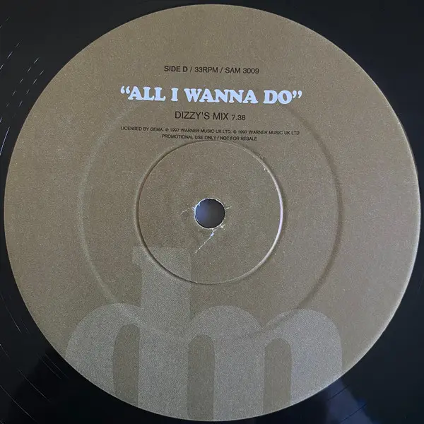 Dannii Minogue - All I Wanna Do, Electronic, Trance, 1997 - WEA, UK, Vinyl 2x 12", Promo, 33 ⅓ RPM