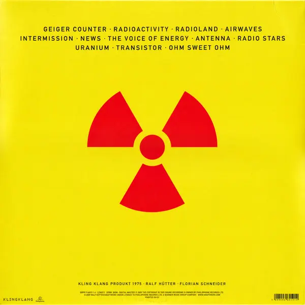 Kraftwerk - Radio-Activity, Electronic, Electro, 2020 - Kling Klang, Parlophone, Europe, Vinyl 1x LP, Album, Limited Edition,