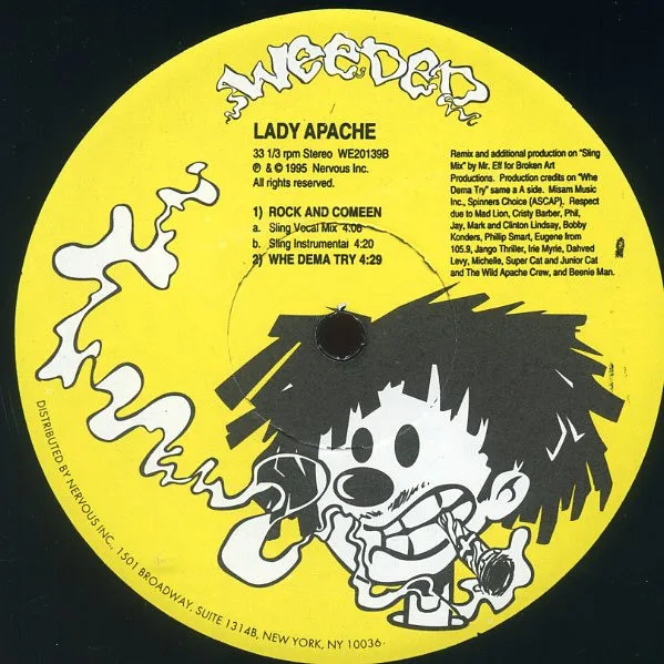 Album cover for Rock And Comeen by Lady Apache