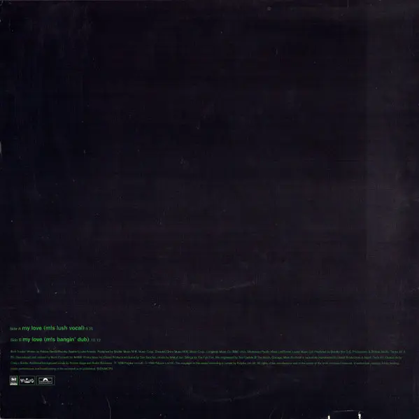 Album cover for My Love by Kele Le Roc