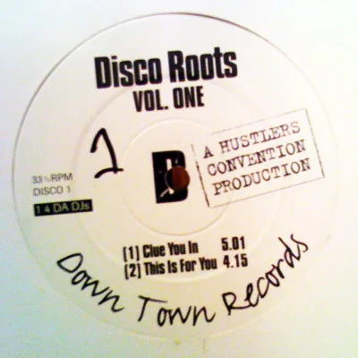 Album cover for Disco Roots Vol. One by Hustlers Convention