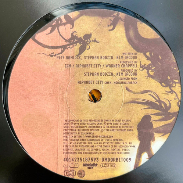 Kaycee - Escape, Electronic, Electro, Trance, 1998 - Orbit Records, Germany, Vinyl 1x 12", 45 RPM