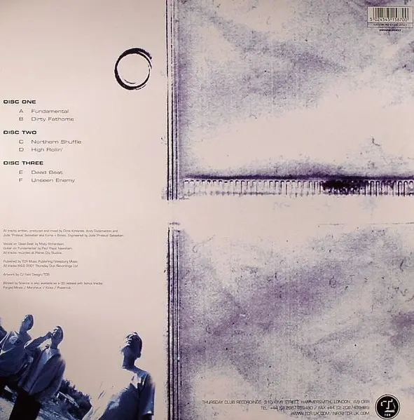 Koma & Bones - Blinded By Science, Electronic, Breaks, 2001 - Thursday Club Recordings (TCR), UK, Vinyl 3x 12", Album, 45 RPM