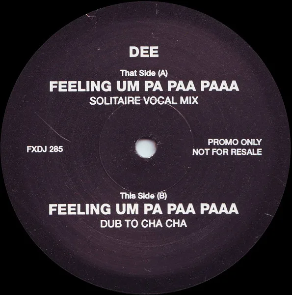 Album cover for Feeling Um Pa Paa Paaa by Dee