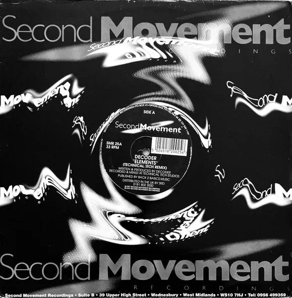 Album cover for Elements (Technical 'Itch Remix) / Going Down by Decoder