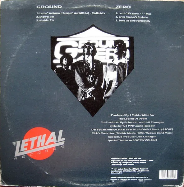 Album cover for Future Of The Funk EP by Ground Zero (11) Featuring Bootsy Collins